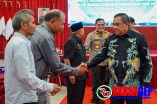 Wagub Riau Bersama Menko PMK Rakor Kesiapan Menghadapi Idulfitri